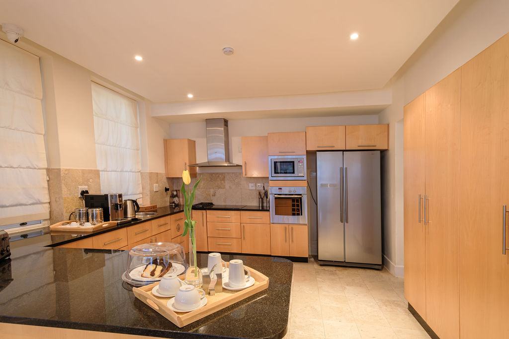 The breakfast kitchen